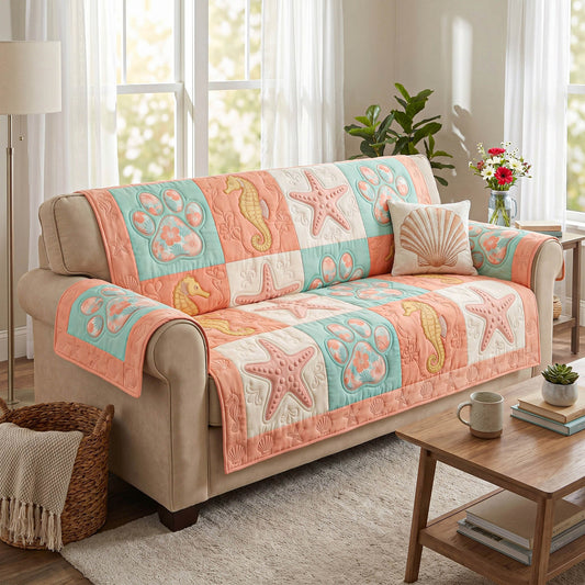 Salty Paws Quilted Sofa Cover NCU0TD2815