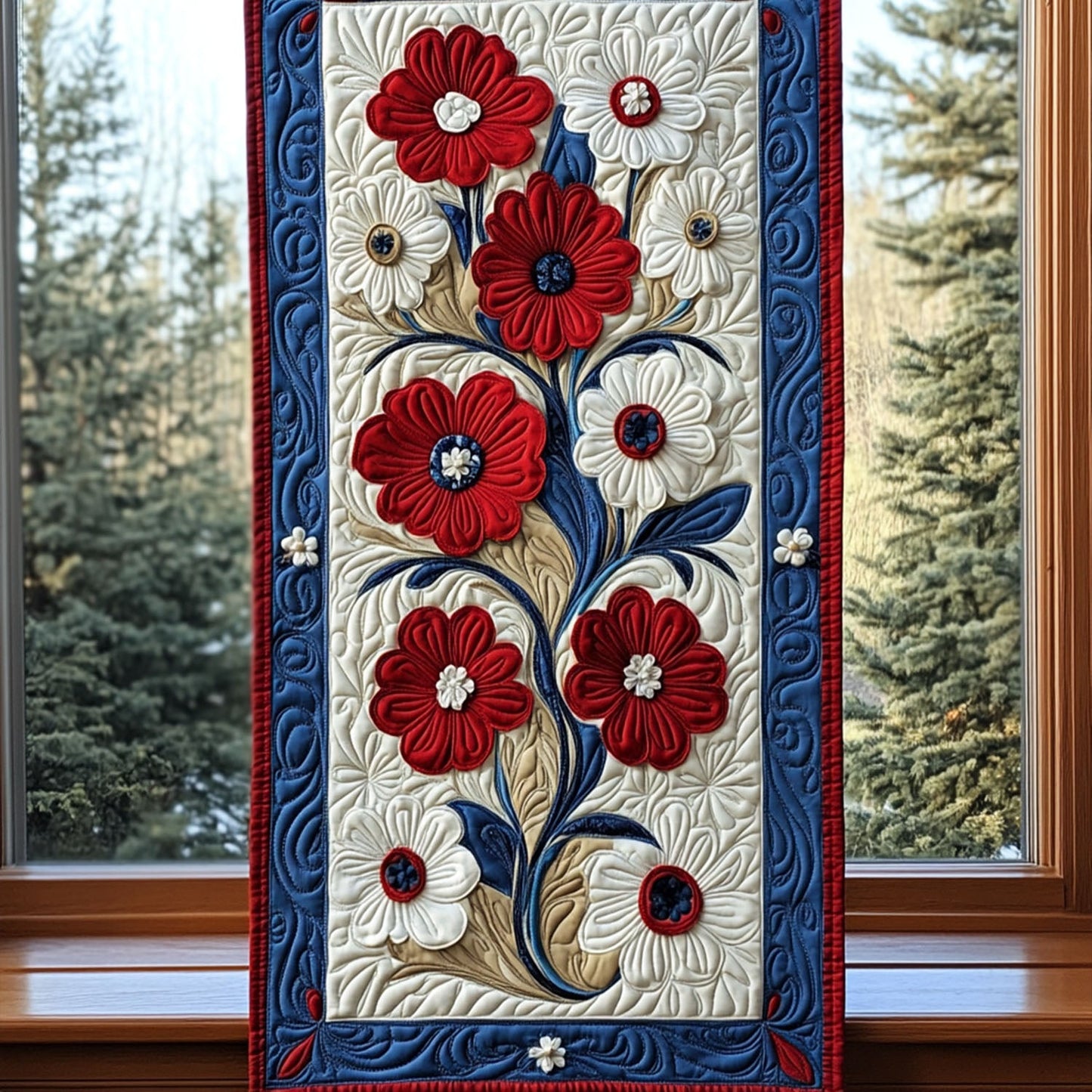 Salute to Service Quilted Table Runner NCU0PT4342