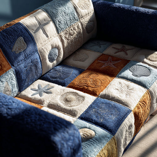 Sand Dune Quilted Sofa Cover NCU0PT10923