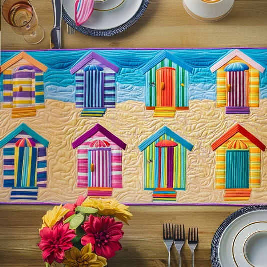Sand and Surf Quilted Table Runner NCU0NT6491