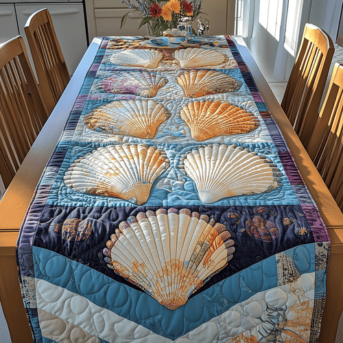 Sandy Shores Quilted Table Runner NCU0TH2646