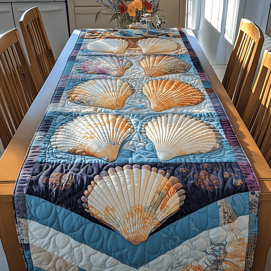 Sandy Shores Quilted Table Runner NCU0TH2646