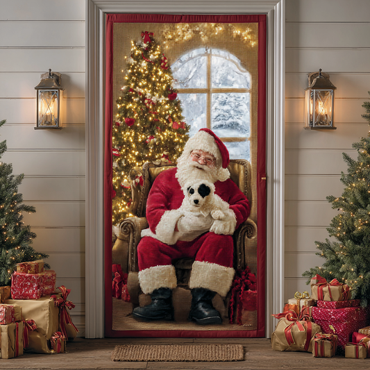Santa Cheer Quilted Door Cover NCU0DK11234