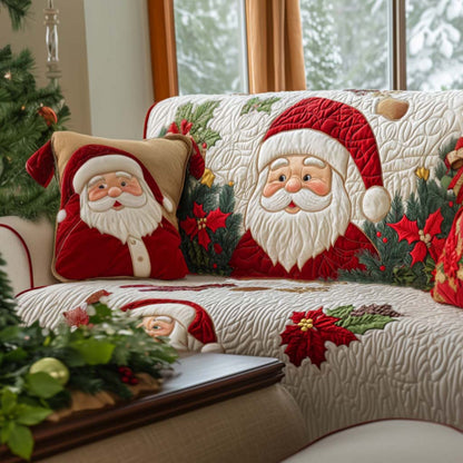 Xmas Quilted Sofa Cover NCU0VT301