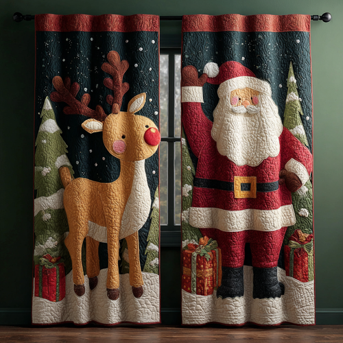 Santa Classic Quilted Curtains NCU0DK11329