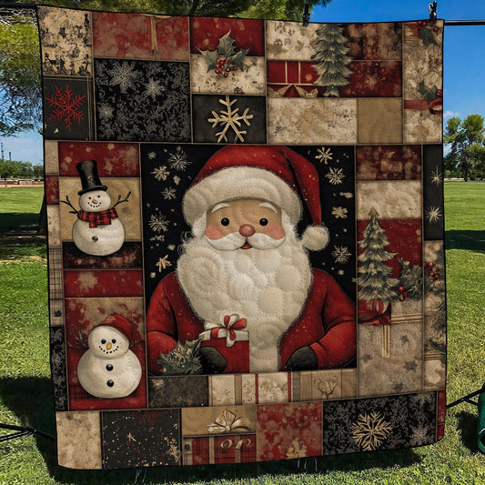 Santa Cozy Quilted Blanket NCU0TL1698