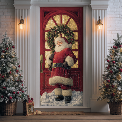 Santa Delight Quilted Door Cover NCU0DK11239