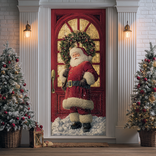 Santa Delight Quilted Door Cover NCU0DK11239