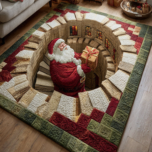 Santa Descent Area Rug NCU0DV8377