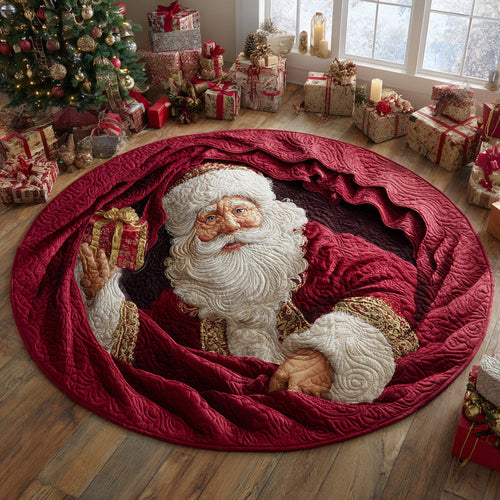 Santa Gift Magic Round Carpet NCU0DV8410