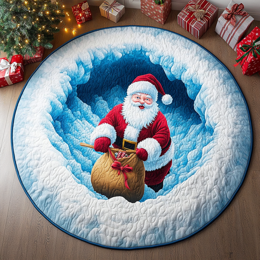 Santa Gift Round Carpet NCU0DK10993