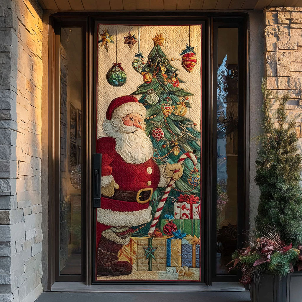 Santa Gifts Quilted Door Cover NCU0PT10410