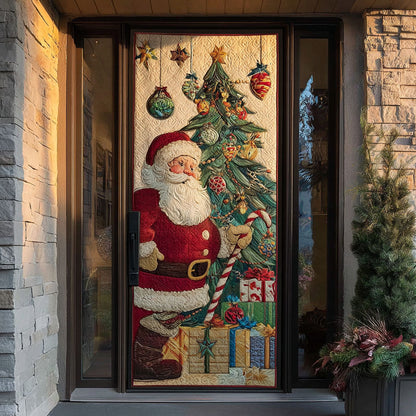 Santa Gifts Quilted Door Cover NCU0PT10410