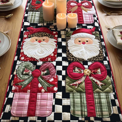 Santa Gifts Quilted Table Runner NCU0NT10483