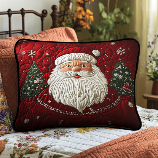 Santa Glow  Quilted Bedding Pillow Case NCU0DK9976