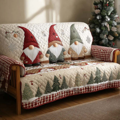 Santa Helper Quilted Sofa Cover NCU0NT11266