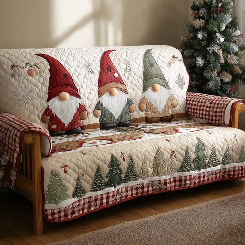 Santa Helper Quilted Sofa Cover NCU0NT11266