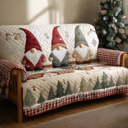 Santa Helper Quilted Sofa Cover NCU0NT11266