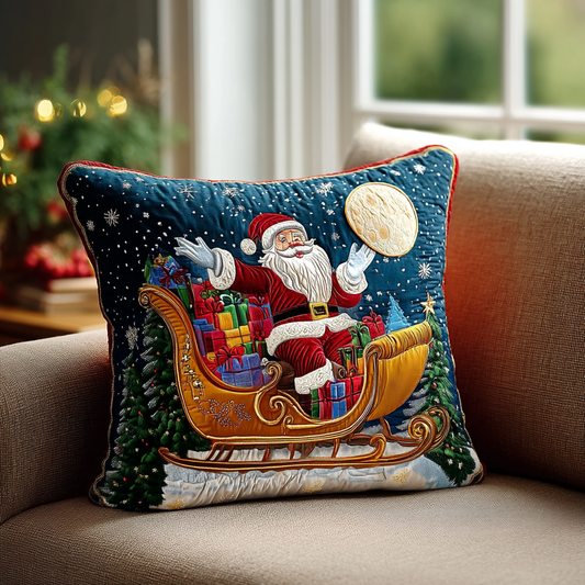 Santa Joy Quilted Pillow Case NCU0DK9981
