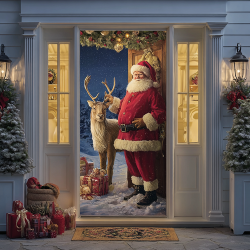 Santa Magic Quilted Door Cover NCU0DK10974