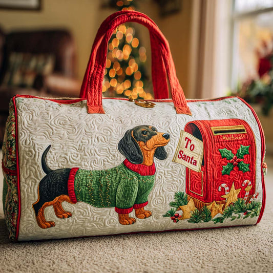 Santa Mail Quilted Duffle Bag NCU0NT9728