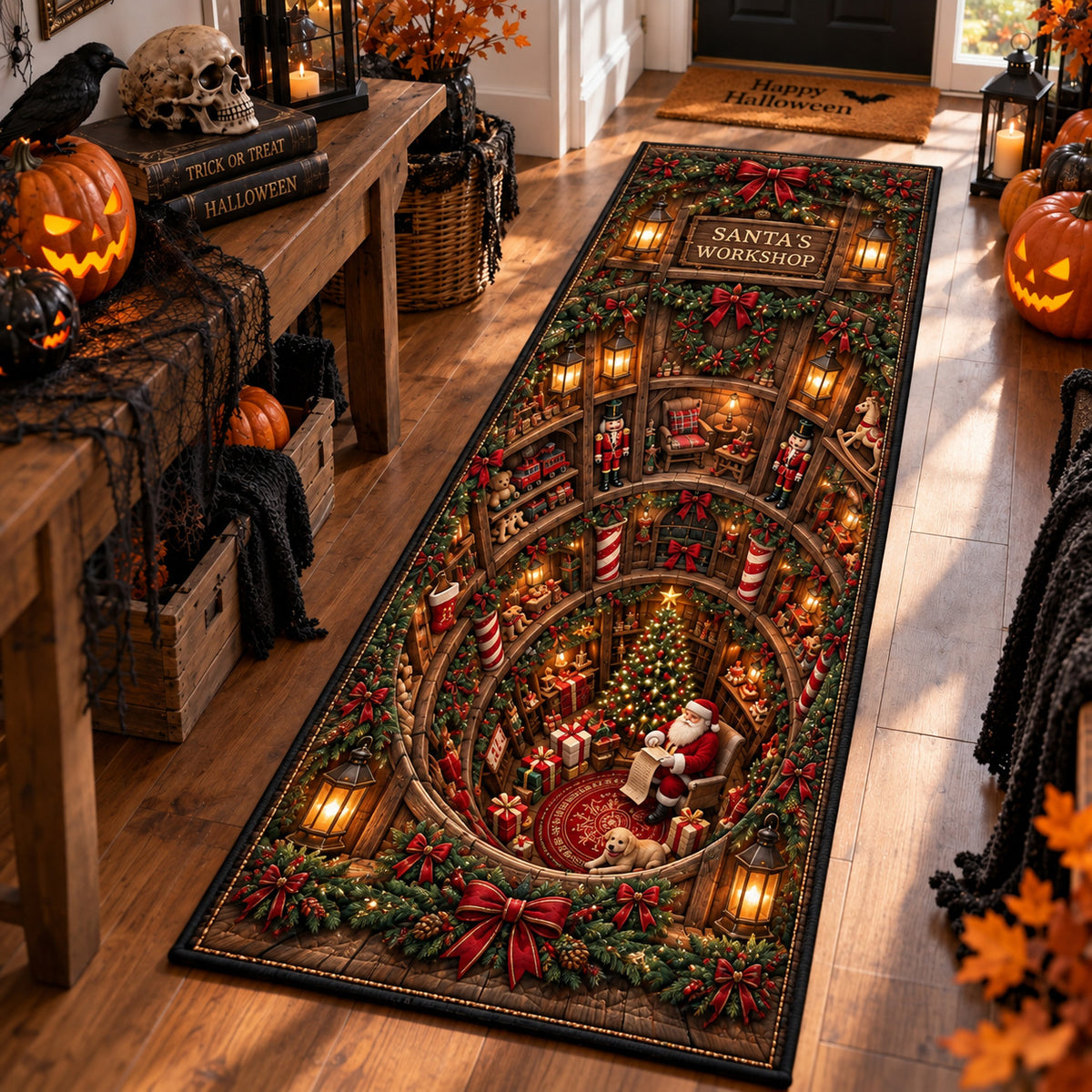 Santa Moment Runner Carpet NCU0DV10222