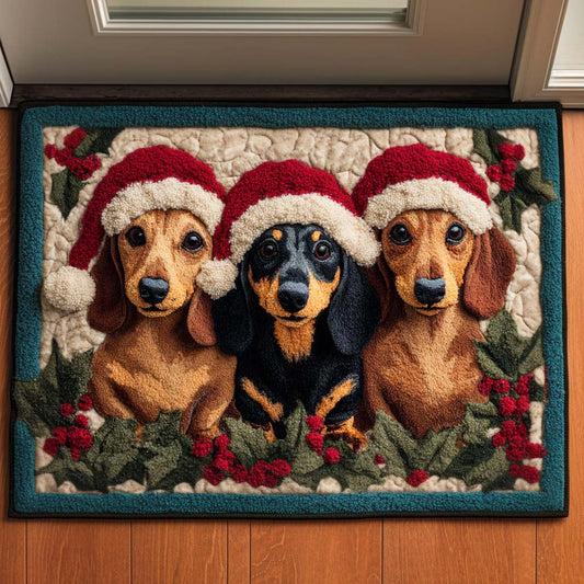 Santa Pups Doormat NCU0NT10201