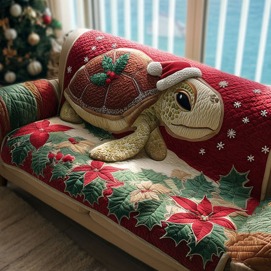 Santa Shell Turtle Quilted Sofa Cover NCU0PT10707