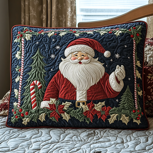 Santa Sleigh Adventure Quilted Bedding Pillow Case NCU0DV1939