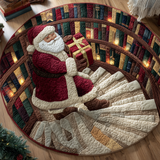 Santa Smile Round Carpet NCU0DK10991