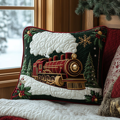 Santa Steamliner Quited Pillow Case NCU0DV8982