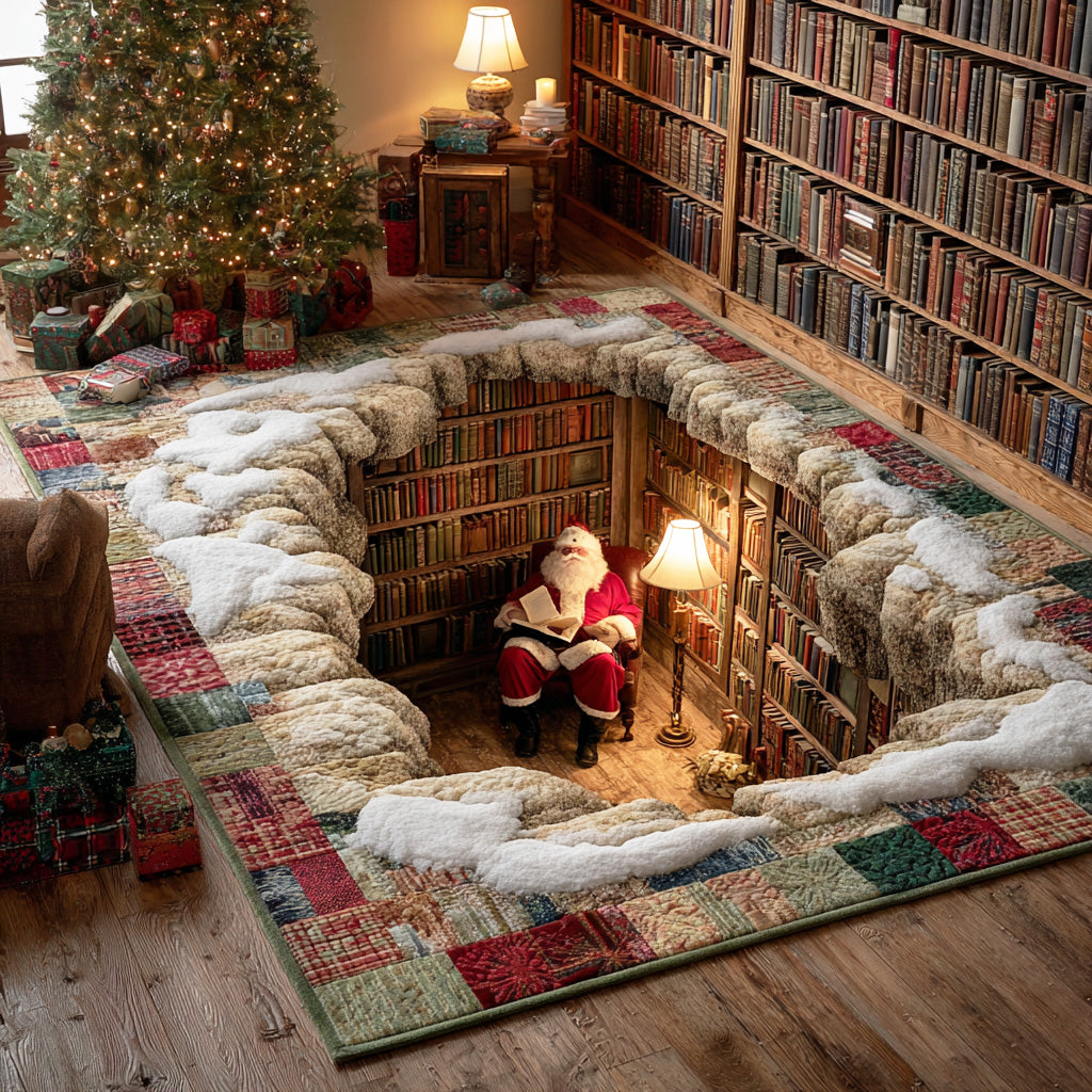 Santa Tales Area Rug NCU0TD1908