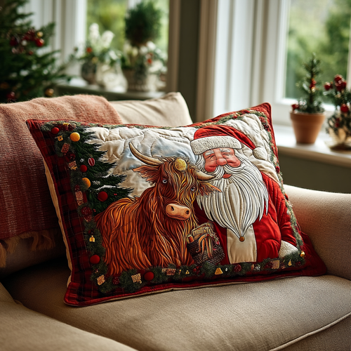 Santa Wish Quilted Bedding Pillow Case NCU0DK10394