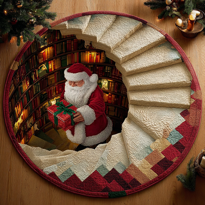 Santa Wish Round Carpet NCU0DK10992