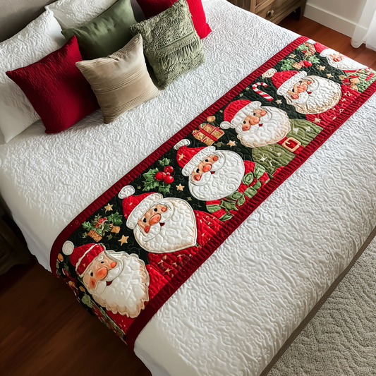 Santa Wonder Quilted Bed Runner NCU0DK9866
