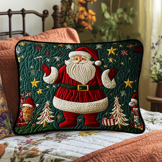 Santa Workshop Magic Quilted Bedding Pillow Case NCU0DK2450
