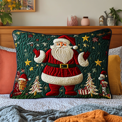 Santa Workshop Magic Quilted Bedding Pillow Case NCU0DK2450