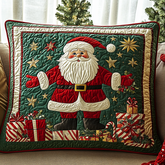 Santa Workshop Magic Quilted Pillow Case NCU0DK2449