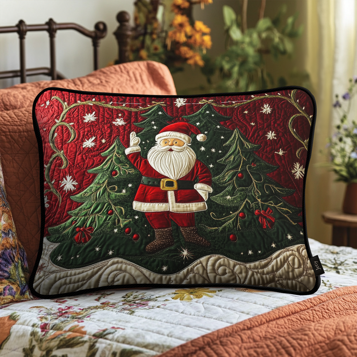 Santa Workshop Wonder Quilted Bedding Pillow Case NCU0DK2158