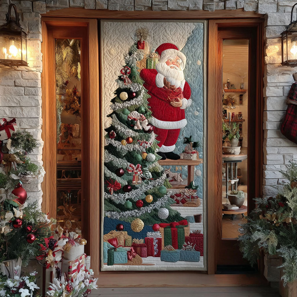 Santa of Joy Quilted Door Cover NCU0PT10411