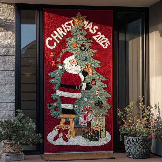 Santa of the Season Quilted Door Cover NCU0PT10412