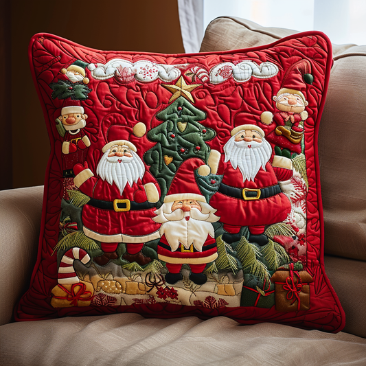 Santa's Helpers Quilted Pillow Case NCU0NT105