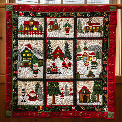 X-mas Quilted Blanket NCU0VT15