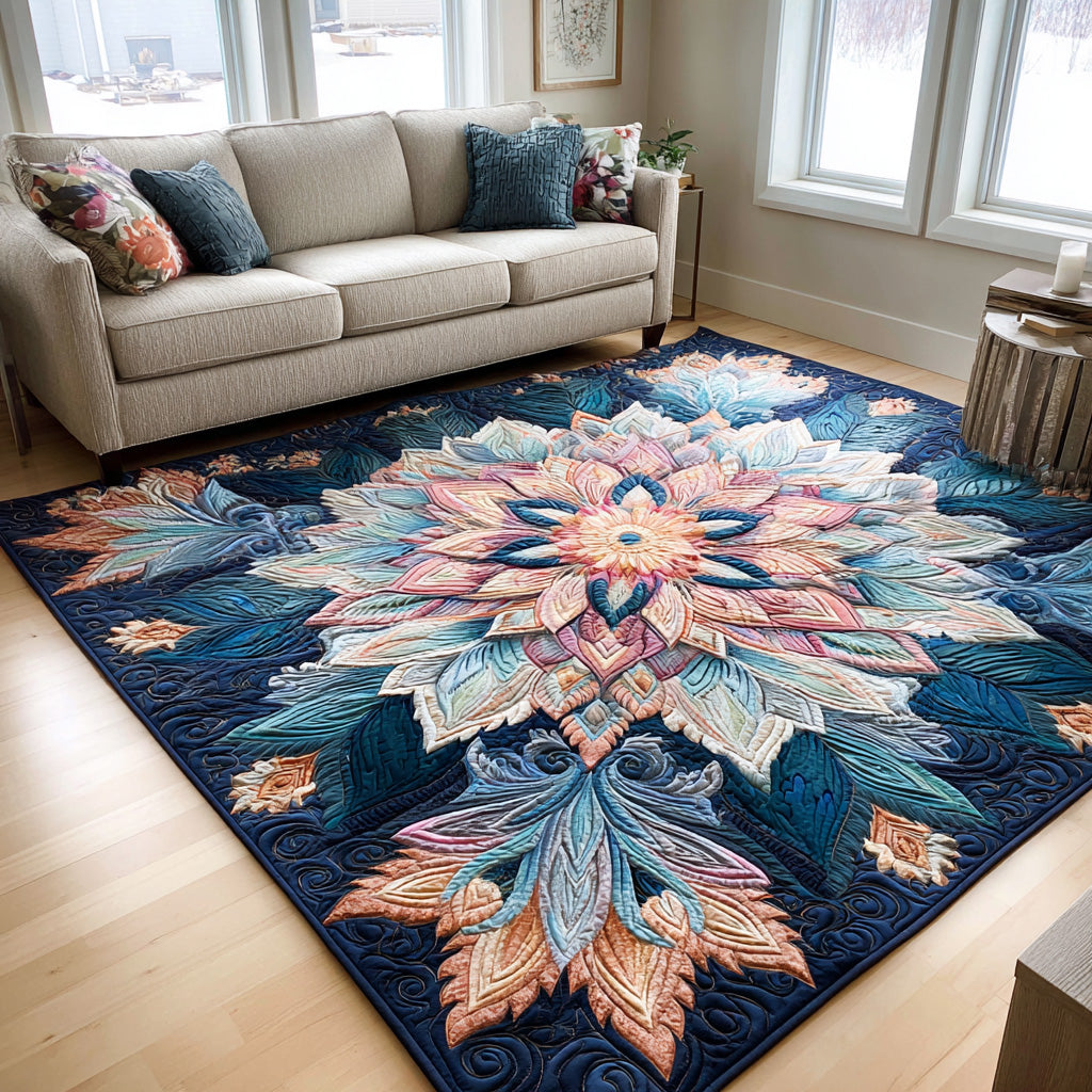Sapphire Sunwheel Area Rug NCU0VL3278