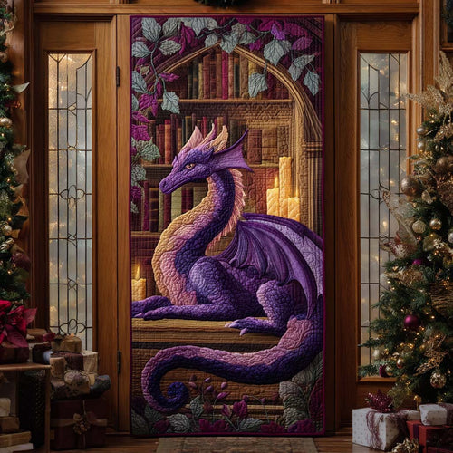 Sapphire Whisperer Quilted Door Cover NCU0XD1789