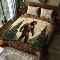 Sasquatch Grove 3-Piece Quilted Bedding Set NCU0DV4747
