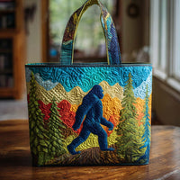 Sasquatch Adventure Quilted Tote Bag NCU0NT9364