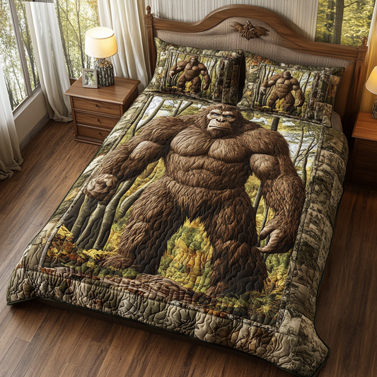 Sasquatch Prime Woods 3-Piece Quilted Bedding Set NCU0NT3290