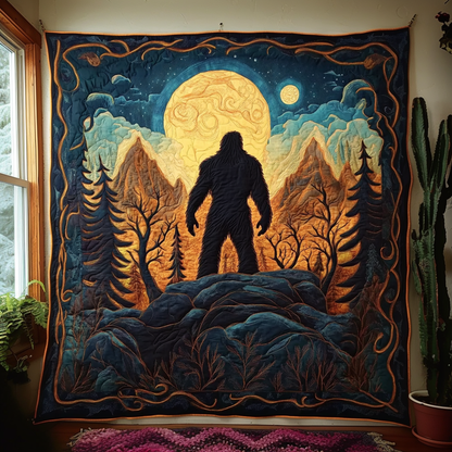 Sasquatch Shadows Quilted Blanket NCU0DV3011