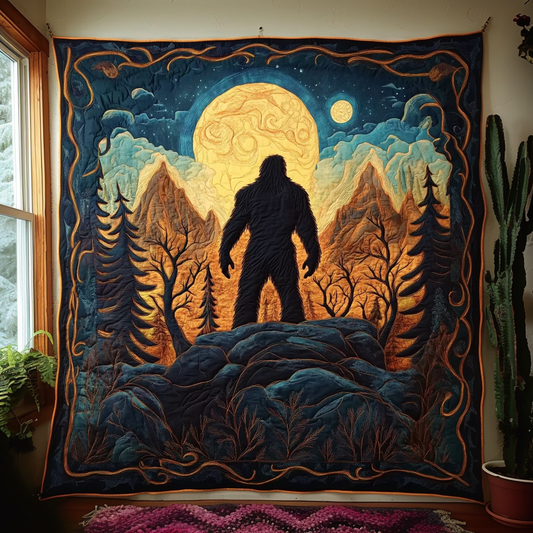 Sasquatch Shadows Quilted Blanket NCU0DV3011